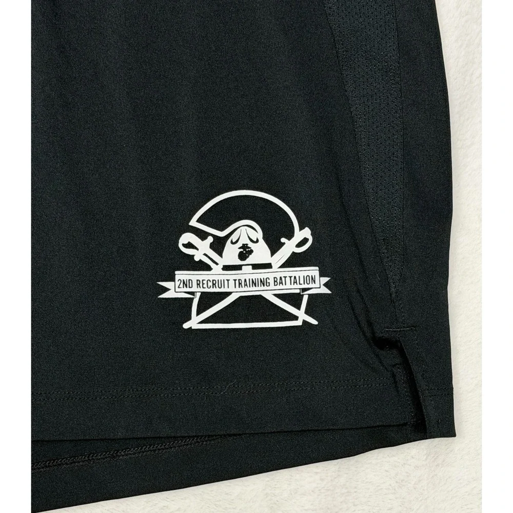 Under Armour Battalion Training 2nd Recruit Marines Men's 2XL Black Shorts